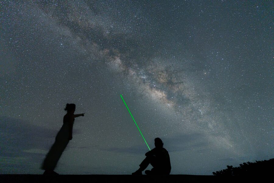 べた凪が撮影した石垣島の星空と天の川